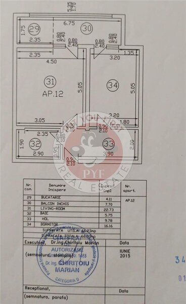 JYSK Fundeni | Apartament  2 camere | 66mp  | decomandat | B6798